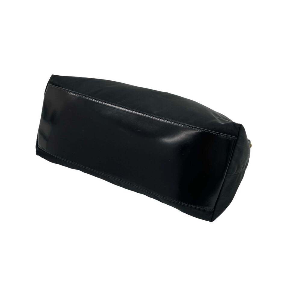 PRADA Black Leather Shoulder Bag - Picture 8 of 10